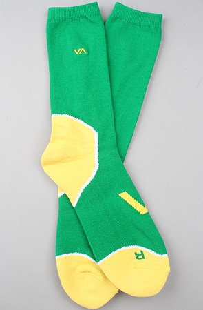 RVCA The Table Top Socks in Assorted Colors,Socks 