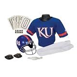 Kansas Jayhawks NCAA Youth Helmet and Uniform Set - Medium