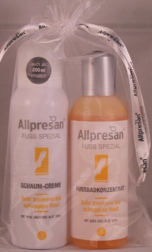 Allpresan Fuss Spezial Nr. 3 Schaum Creme 125 ml & Fussbadkonzentrat Nr. 3 Geschenkset Preisvergleich
