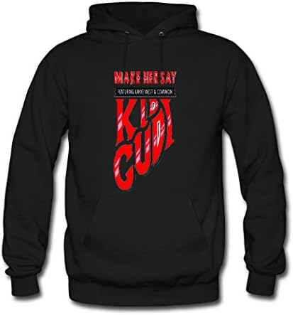 YFO22 Kid Cudi Fashion Long Sleeve Hoodies For boy's Small Black