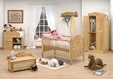 Tutti Bambini Rozana Room Set-Natural + FREE Glider & Stool