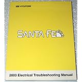 2003 Hyundai Santa Fe Electrical Troubleshooting Manual (ETM) by Hyundai Motor Company