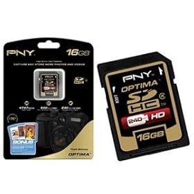 PNY Technologies P-SDHC16G4-EF 16GB SDHC card