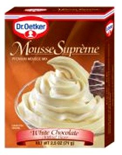 Oetker White Chocolate Mousse 2.5 oz by Oetker