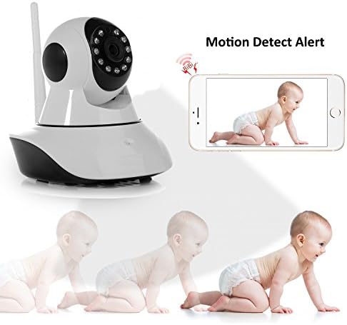 IP Camera, HD 1280720P Wireless Surveillance IP/Network Security Camera, Baby Monitor, Night Vision