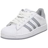 41f2YvQC38L. SL160  adidas Originals Superstar 2 Sneaker (Little Kid/Big Kid),White/Silver/Silver,10.5 M US Little Kid
