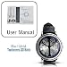 DekCell Stainless Steel Material Blue LED Touch Screen Watch with Leather Band