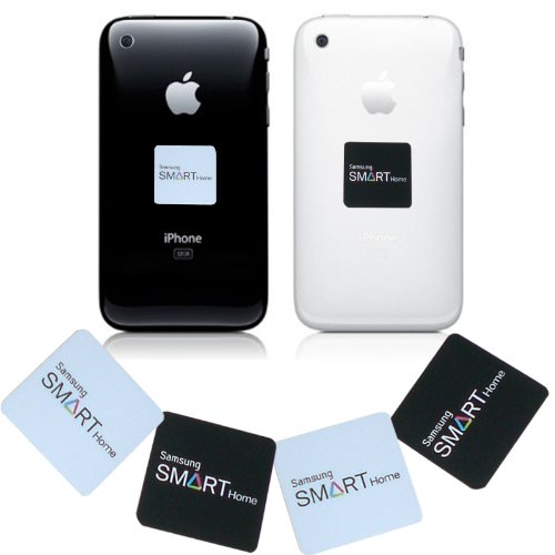 4pcs Genuine SAMSUNG EZON Digital Door Lock Sticky Key Tag 13.56MHz RFID ISO14443 A Type for SHS-2320 SHS-2920 SHS-2621 SHS-6600 SHS-6601 SHS-6020 SHS-5120 SHS-P710 SHS-D500 SHS-G510 SHS-1320 SHS-1321 SHS-3120 SHS-3320 SHS-3420
