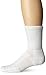 Thorlos Unisex WX Walking Thick Padded Crew Sock, White, XLarge
