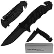 Tough Stainless Tactical Rescue Spring Assist Rescue Folder (fls)