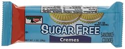 Keebler Sugar Free Creme Sandwich (3-Count) Cookies, 1-Ounce Single Serve Packs (Pack of 120)