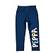 Peppa Pig Little Girls Spring Fall Long Sleeve Cartoon Embroidery Embroidered Stitching Cotton Pants (Set of 2 Pieces),Pink,5 (4/5Y)