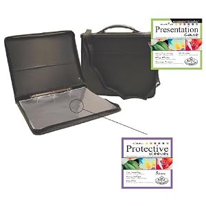 Deluxe-Presentation-Portfolio-Case-W-10-Sleeves-8-5x11-