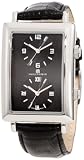 Charles-Hubert, Paris Men's 3854-B Premium Collection Stainless Steel Dual-Time Watch