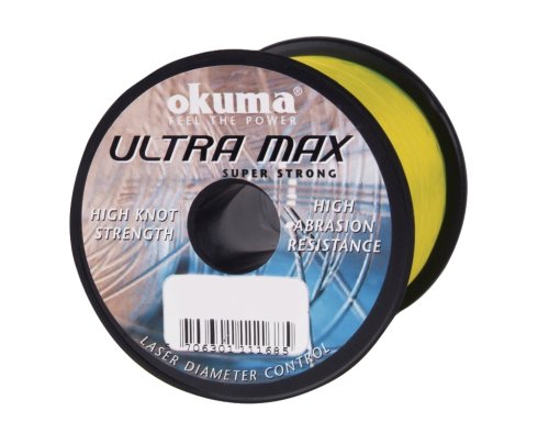 Okuma Ultramax Clear Fishing Line  4oz 18lbs / 0.38mm