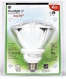 Tools & Hardware : GE 21739 26 Watt (100 Watt equivalent) Energy Smart Outdoor Floodlight PAR38 Light Bulb 3 Count