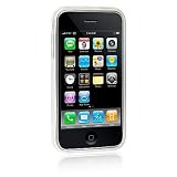 PCMICROSTORE Brand Apple iPhone 3G Premium 1MM Thick Clear Silicone Skin Case Cover with Screen Protector (iPhone NOT Included)