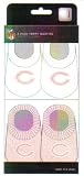 Chicago Bears 2 Pack Pink and White Terry Booties
