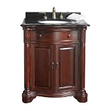 Fontaine NF-VAN1-404 Vanity Set/Black Granite Top/ Sink
