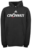 Cincinnati Bearcats adidas Black Football Sideline Hoodie