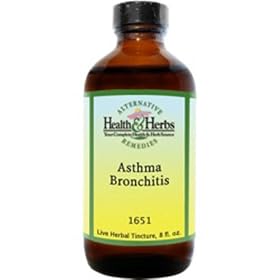 Alternative Health and Herbs Remedies Asthma and Bronchitis 1 8-Ounce Bottle by ALTERNATIVE Health & Herbs REMEDIES