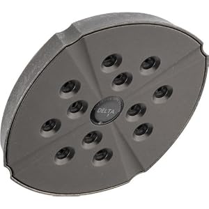 Delta RP61265PT Addison Raincan Showerhead, Aged Pewter