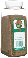 Spice Classics Celery Seed, 16-Ounce Plastic Bottle (Pack of 6)