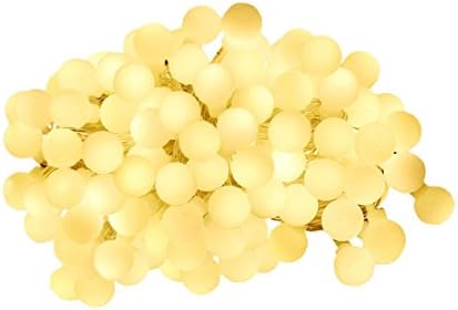 Globe String Lights , Sungluber 100 Led Indoor Outdoor Linkable String Lights Warm White Fairy Festoon Party Lighting for Patio, Wedding, Bedroom, Party