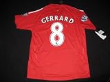 LIVERPOOL HOME JERSEY GERRARD + FREE SHORT (SIZE L)