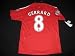 LIVERPOOL HOME JERSEY GERRARD + FREE SHORT (SIZE L)