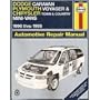 Dodge Caravan, Plymouth Voyager & Chrysler Town & Country Automotive       Repail Manual: 1996 Through 1998 (Haynes Automotive Repair Manual Series)