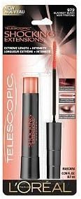 NEW Loreal Telescopic Shocking Extensions Mascara - 972 Blackest Black