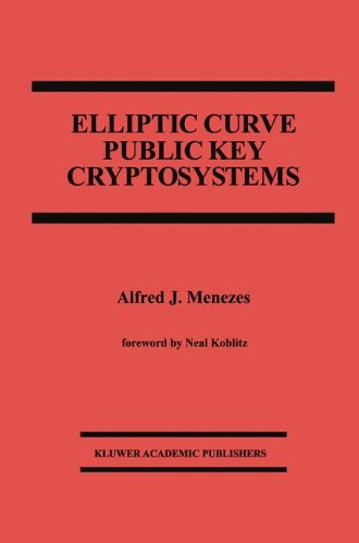 elliptic curve public key cryptosystems the springer international series in engineering and computer science