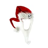 Jack Skellington Santa Hat with Beard