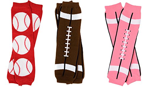 juDanzy brand Toddler & Youth baby boy and girl Football Baseball Leg warmers