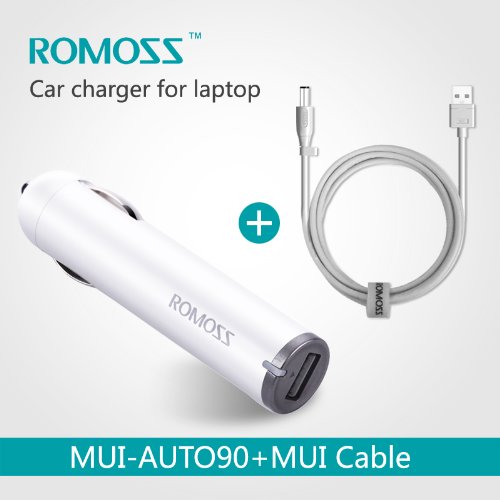 Universal Portable USB Car Charger + Charging Cable for ASUS BENQ COMPAQ DELL FUJITSU GATEWAY HP LENOVO LG TOSHIBA ACER AMI SHARP Series Laptop