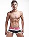SEOBEAN Mens Low Rise Sexy Swimwear Boxer Brief Trunks 2209