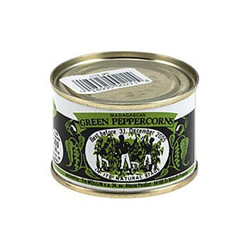 Green Peppercorn in Brine from Madagascar - 1.94 oz 30 gr by Moulin, France by Apilcina