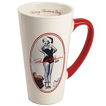Marilyn Monroe 20oz Ceramic Merry Christmas Baby Latte Coffee Mug On Sale