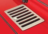 Rugged Ridge Satin Finish Jeep Accessories Hood Accessories Jeep Wrangler 1997 to 2006 (TJ) Hood Vent Kit