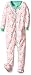 Hatley Baby Girls' Spring Bunnies Footed Coverall