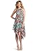 Jessica Simpson Women's Sleeveless Gathered Scarf Dress, Green, 2