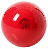 Togu Gymnastikball FIG 400 g Standard, unlackiert, rot