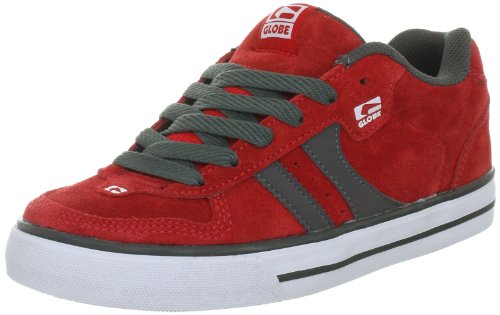 Globe Unisex-Adult Encore-2 Suede Red/Charcoal Fashion Trainer GBENCO2 12 UK
