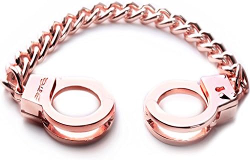 Ashley Bridget - Grey Bracelet - Rose Gold Handcuff