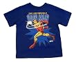 Toddler Boys Iron Man Royal Blue T-Shirt