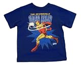 Toddler Boys Iron Man Royal Blue T-Shirt