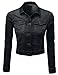 Plus4u Women's Nice Stone wash Good Stretchy Trucker Plus Size Denim Jackets