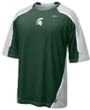 Michigan State Spartans NikeFIT Walk Thru Football Jersey