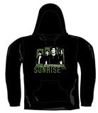 SUNRISE AVENUE - Strips - Hoodie - black - Gr��e: S - SUNRISE AVENUE